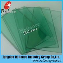 F Green Float Glass con Ce